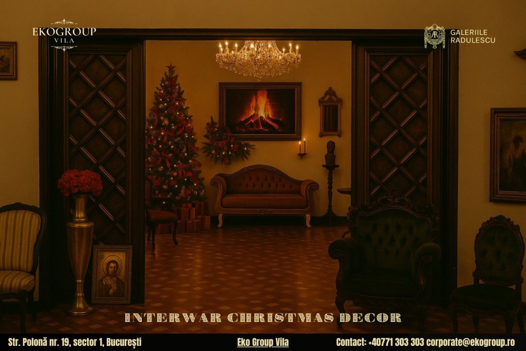 Decoratiuni de Craciun cu iz interbelic: o experiență unică la Eko Group Vila