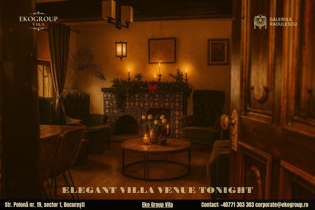 Destinații de Crăciun în București: O călătorie în magia Crăciunului anilor ’30 la Eko Group Vila